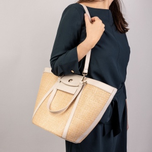 Sac dame Alesia Off-white 5