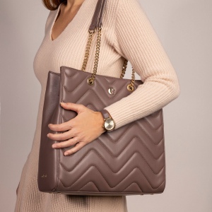 Sac dame Odeon Taupe 6