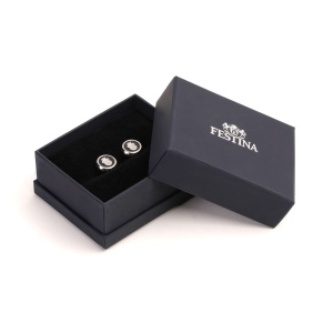 Boutons de manchette Chronobike Black & Silver 3
