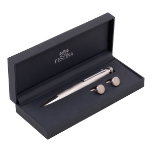 Parure (stylo bille & boutons de manchette) 3