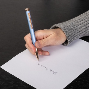 Stylo bille Mademoiselle Light Blue 6
