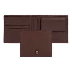 Portefeuille porte-monnaie Bond Brown