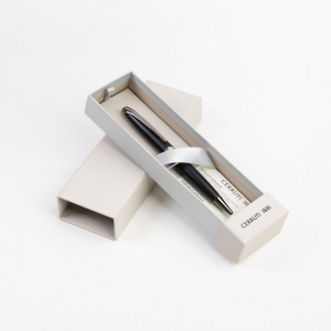 Stylo bille Abbey Matt Black 2
