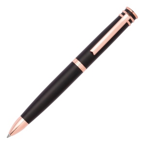 Stylo bille Austin Black/rosegold