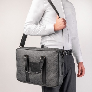 Porte-documents Logomania Grey 7