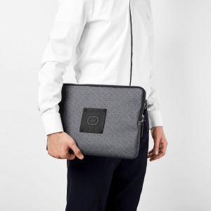 Pochette pour ordinateur Logomania Grey 6