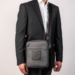 Sac reporter Logomania Grey 6