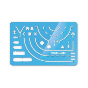 REGLE NORMOGRAPHE 125x80x1,5 mm - ASSISTANT DU CONSTAT AMIABLE 4