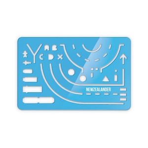 SET REGLE NORMOGRAPHE 125x80x1,5 mm - ASSISTANT DU CONSTAT AMIABLE 4