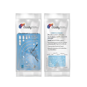 SET REGLE NORMOGRAPHE 125x80x1,5 mm - ASSISTANT DU CONSTAT AMIABLE 5