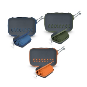 SERVIETTE MICROFIBRE DE SPORT AVEC BOITE DE RANGEMENT 5