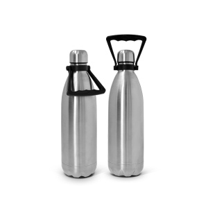 BOUTEILLE GOURDE ISOTHERME DOUBLE-PAROI INOX 1L 6