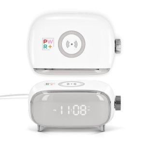 REVEIL & CHARGEUR A INDUCTION 10W 4