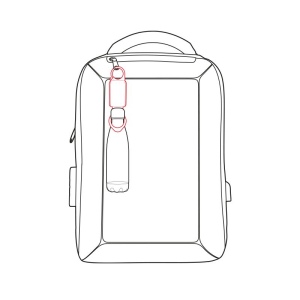 LAMPE DE SECURITE A CLIPSER ET PORTE-BOUTEILLE 8