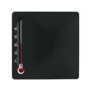 THERMOMETRE CARRE EN MATIERE RECYCLEE 2