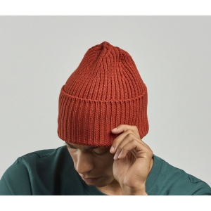 Bonnet en tricot épais