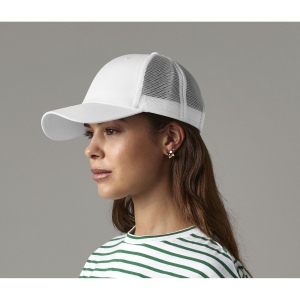 Casquette 6 pans style trucker en polyester recyclé 8