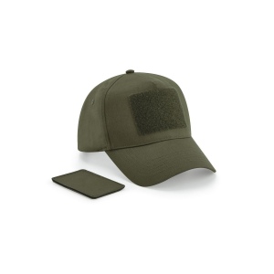 Casquette 5 pans avec patch amovible 4