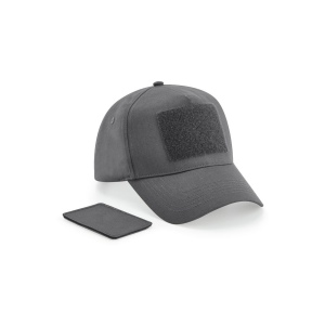 Casquette 5 pans avec patch amovible 3
