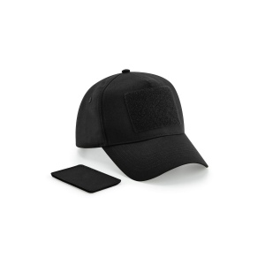 Casquette 5 pans avec patch amovible 2