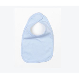 Bavoir doublé. Fermeture par boucle et Velcro®. Biais au col et autour du bavoir. 5