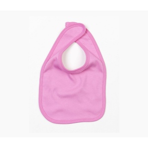 Bavoir doublé. Fermeture par boucle et Velcro®. Biais au col et autour du bavoir. 6