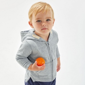 Sweat zippé à capuche