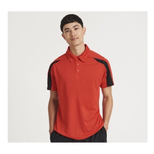 Polo de sport contrasté 20