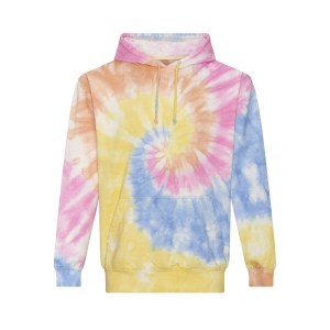 Sweat à capuche tie-dye 5