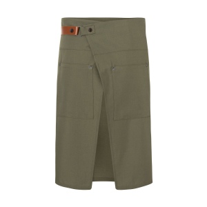 Tablier mi-long en polyester recyclé 12
