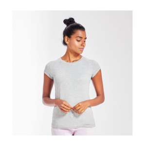 Tee-shirt femme manches roulées