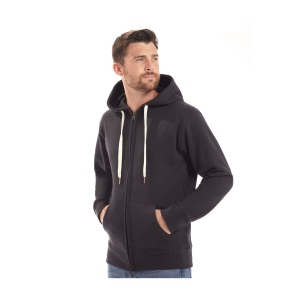 Sweat capuche zippé premium homme