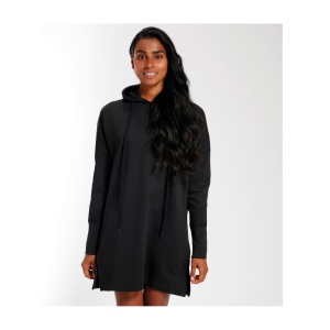 Robe en sweat avec capuche