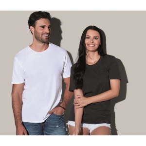 Tee-shirt col rond unisexe 12
