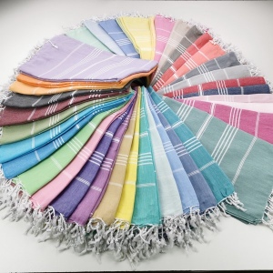 Fouta de plage Sultan 100% coton 8