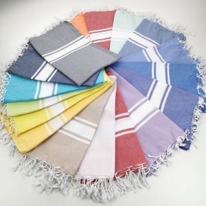 Fouta de plage Sea 100% coton 2