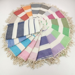Fouta de plage Calypso 100% coton 8