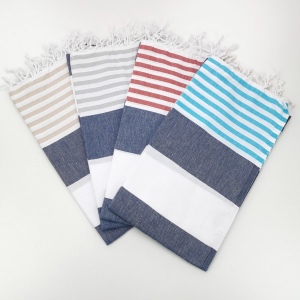 Fouta de plage Pool 100% coton