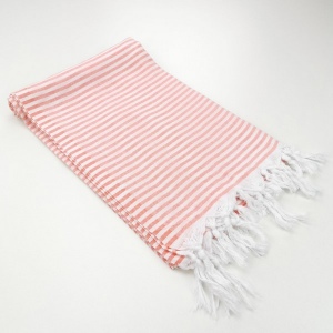 Fouta paréo de plage Navy 100% coton 5