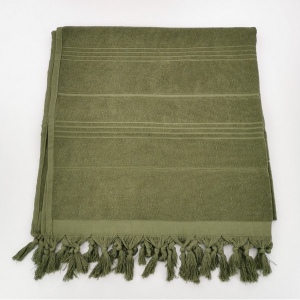 Serviette fouta de plage éponge 2
