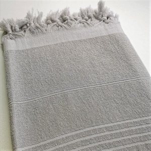 Serviette fouta de plage éponge 5