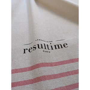 Fouta personnalisée ECO en coton recyclé avec logo sérigraphié 3