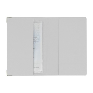 Porte-carte grise pvc mat (+Sérigraphie GO41) 7