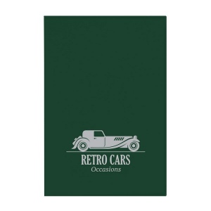 Porte-carte grise pvc mat (+Sérigraphie GO41) 16