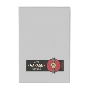 Porte-carte grise imit cuir (+Incrustation IN11) 2