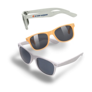 Lunettes de soleil fibre de paille - lunwp 2