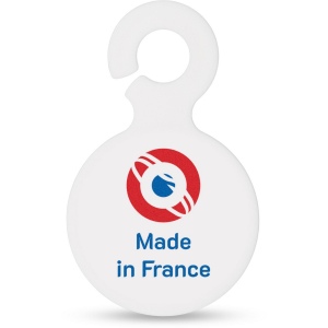 Porte-clés jeton en plastique bio-sourcé - france 2
