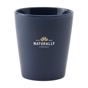 Mug tendance sans anse. Fabriqué en céramique de haute qualité. Avec extérieur mat et intérieur brillant. 3