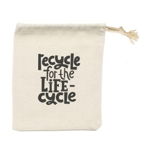 Ensemble de 4 sous-verres (Ø 10 cm) en bambou fournis dans une pochette en coton pratique 4