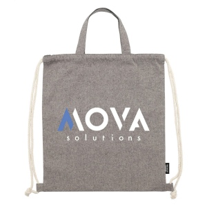 Sac à dos en 80% coton mêlé recyclé et 20% de polyester recyclé (180 g/m²) 9